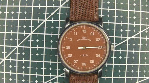 Einzeiger uhr luch - uhr, Луч
