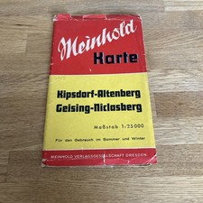 Alte Meinhold Karte -