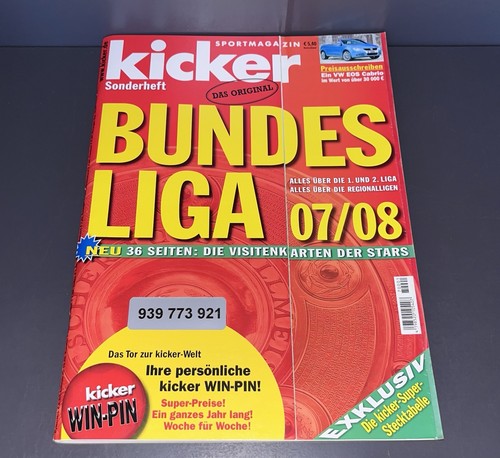 Kicker sonderheft bundesliga - sonderheft,