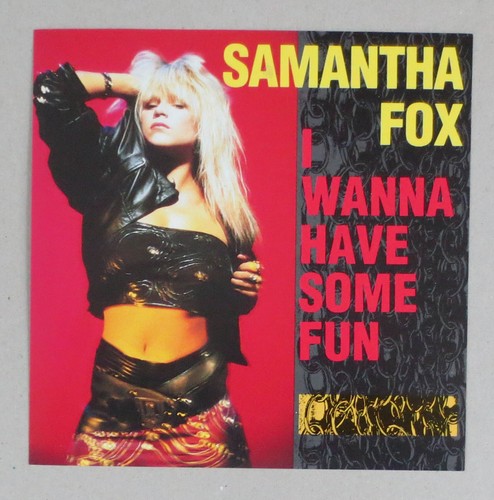 Samantha fox wanna have - samantha,