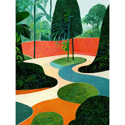 Pop art midcentury stil - art,