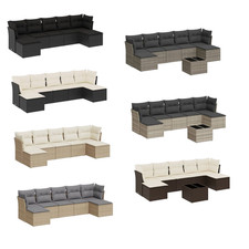 7-tlg. Garten-Sofagarnitur