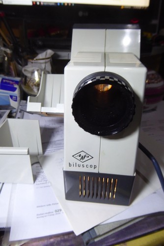 Agfa biluscop diaprojektor - biluscop, diaprojektor^in