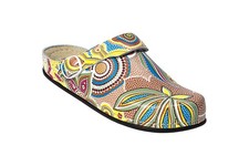 Tiefbett Leder Clogs AWC