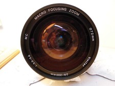 Vivitar 28-200mm 28-200 mm 1:3.5-5.6 3.5-5.6 MC Macro Focusing Zoom - Canon FD