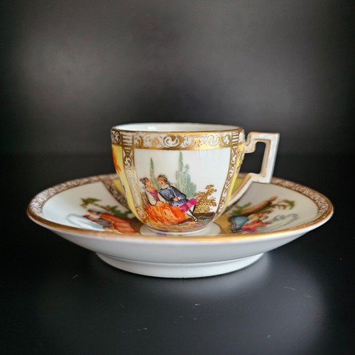 Meissen porzellan tasse - meissen,
