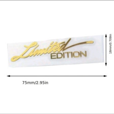 2x LIMITED EDITION Aufkleber