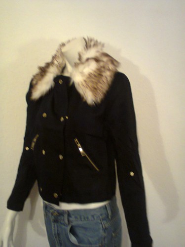 Jacke blouson bolero mit - ,