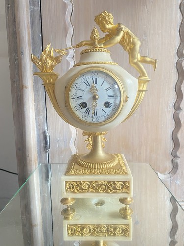 Französische öllampen uhr - französische,