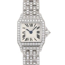 Cartier mini santos - cartier, demoiselle