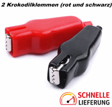 2PCS 20A Krokodilklemmen