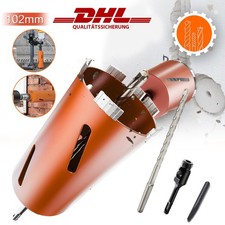 Diamantbohrkrone L 400mm Ø102mm Nass&Trocken Dosenbohrer Kernbohrer SDS