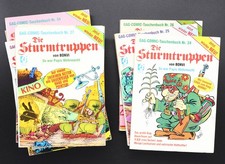 Die STURMTRUPPEN Humor Satire Comic Taschenbuch Condor Verlag Auswahl Bonvi