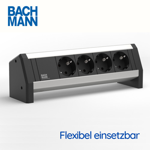 Bachmann tischsteckdose desk - bachmann,