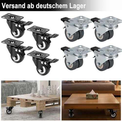 4er transportrollen set - transportrollen,
