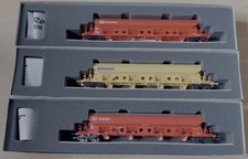 Roco Schwenkdachwagen 2 Stck. Tadgs 959, DB AG, + 1 Stck. Tadgs, NACCO Ep. VI H0