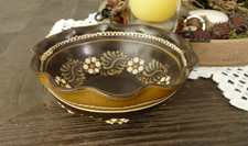 Handarbeit Schale braun