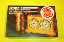 Vintage Jerger Schachuhr