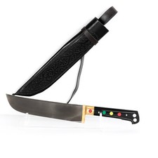 Usbekisches Kochmesser Pchak Пчак Messer Pcak Пичак Handarbeit Acrylglasgriff