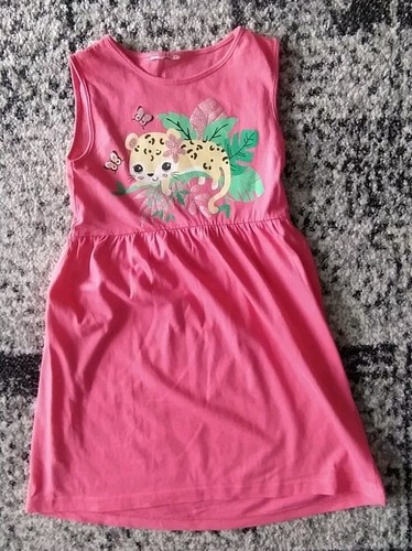 Leopard mädchenkleid 110 - leopard, gr.110