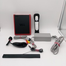 Nintendo Wii Mini Konsole rot