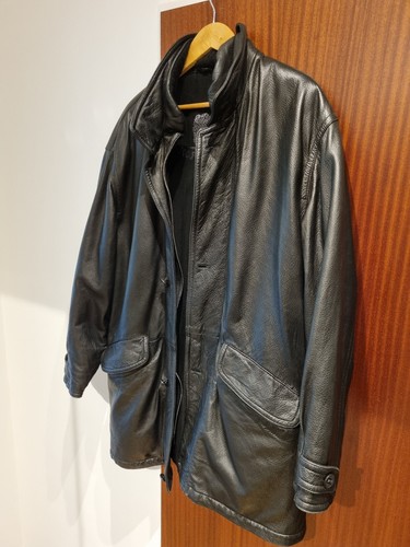 Hochwertiger leder mantel - leder,