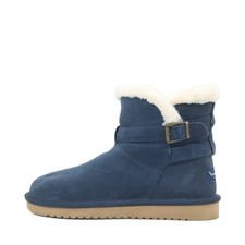 Koolaburra by UGG Damen 1121503 Stiefel Blau Kurzschaft Winterstiefel EU 38