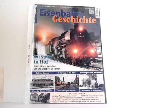 Eisenbahn geschichte heft 116 - geschichte,
