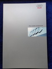 Audi A2 A3 A4 S4 Cabrio Cabriolet A6 S6 RS6 A8 TT Coupe Roadster Prospekt 9.2003