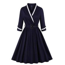 Vintage Midikleid Damen 50er