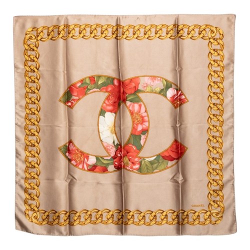 Chanel seidentuch coco - chanel,