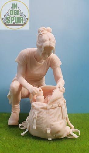 Modellfigur lina wanderin - modellfigur,