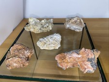 Baryt Konvolut (braun,weiß,rot), Grube Clara, Wolfach, Schwarzwald Total:720g