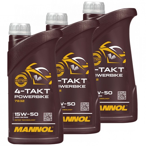 Mannol motoröl 15w 4t - motoröl, 15w-50