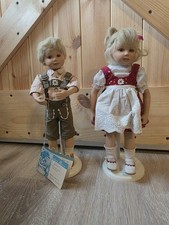 Master Piece Gallery Sammelpuppen 2er Set Porzellanpuppe Marlene und Max 