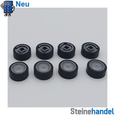 LEGO® Rad 11mm D. x 6mm mit Reifen 14mm D. x 6mm 8 Stück ( 93594 + 50945 )