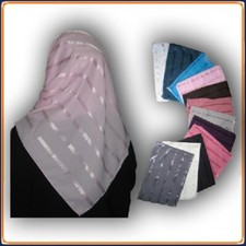 Schal Uni in mehreren Farbvarianten Kopftuch Hijab Islam Niqab aus Syrien S15