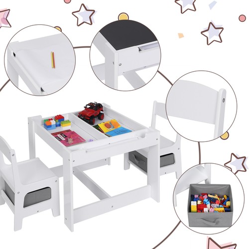 Eugad kindertisch mit 2 - mit,