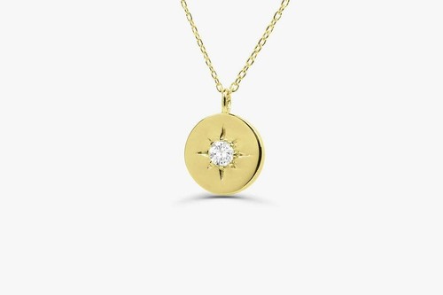 Diamant hals kette - diamant, 1
