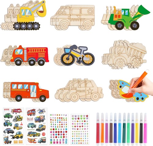 Stück auto holz bastelset - auto,