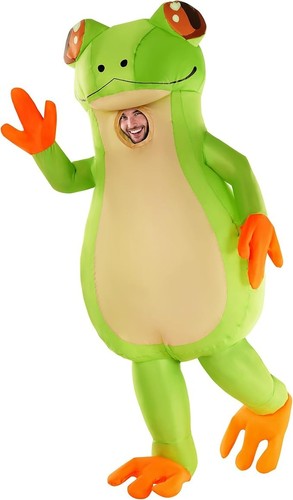 Aufblasbares frosch kostüm - frosch,