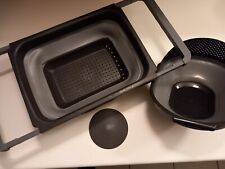 2x Sieb (Kunststoff / Silikon) + 1x Dornado Türstopper - NEU