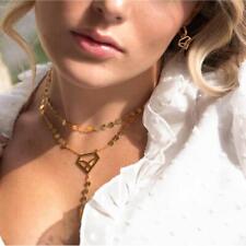 Damen Kette Anhänger 18K Gold