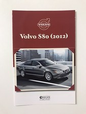 Atlas Volvo S80 (2012) S 80 Datenblatt Prospekt Literatur Auto Broschüre Rarität