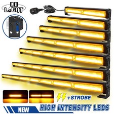 COB LED Amber Warnleuchte