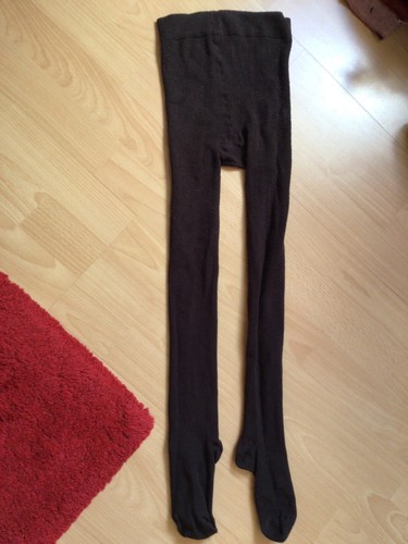Damen strick strumpfhose - strick, braun