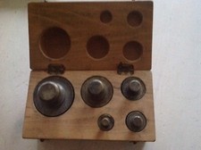 Alte  Große Messing Gewichte