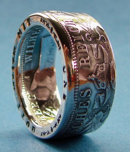 Ring aus mark 1912 - aus, 1912,silber