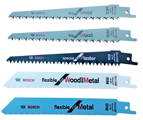 Bosch 5er sägeblatt set 150mm - bosch,