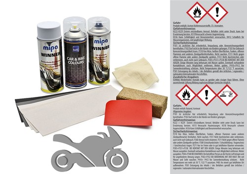 Motorradlack mit reparaturset - mit,